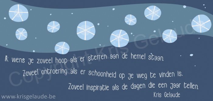 Kris Gelaude - Ik wens je zoveel hoop - Illustratie Joke Eycken